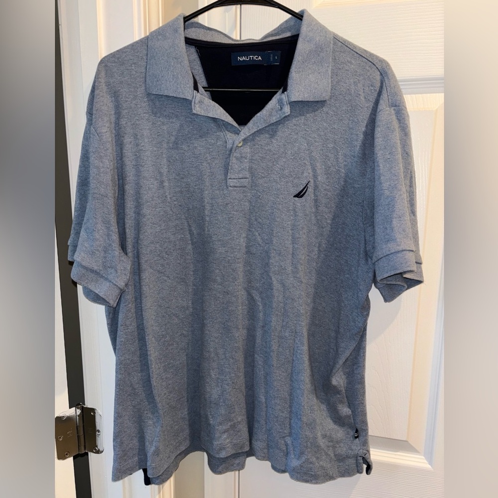Men’s Blue Nautica Polo